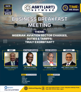 Aviation Breakfast Business Meeting